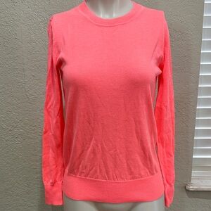 J. Crew Coral Long Sleeve Women's long sleeve